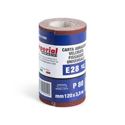 Rollo 3.5M Lija Velcro E28V 120M Gr100 Imperial Im-E28V217100