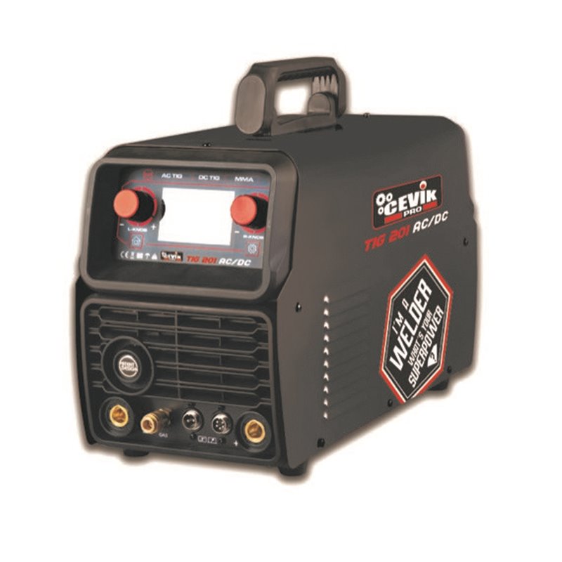 Soldador Inverter Tig 200A Cevik Pro Ce-Tig201Acdc