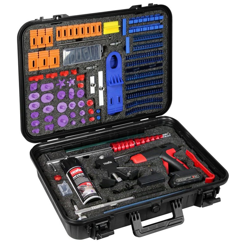 Kit Profesional+Pegamento Para Abolladuras Telwin Te-804577 Kit Profesional+Pegamento Para Abolladuras Telwin Te-804577