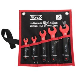 Juego 5 Llaves Fijas Vde B/Nylon Alyco 190180