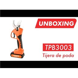 Tijera Poda Bateria Inalambrica 1050W 21V 2.0Ah 40Mm - Corte Progresivo (Incluye 2 Baterias) Anova TPB3003