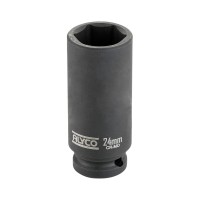 Vaso impacto 1/2" hexagonal serie larga